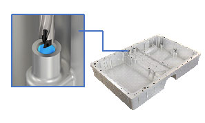 ISCAR Battery Case Drilling