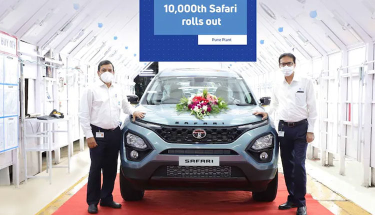 Tata Safari reaches production milestone of 10,000 units