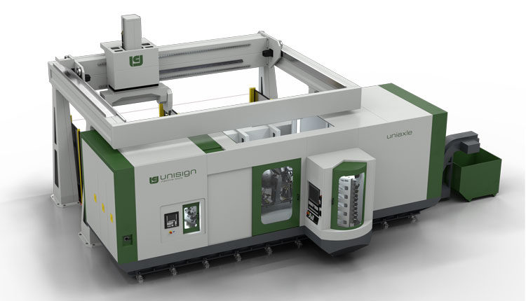 UNIAXLE CNC machine for truck rear axle