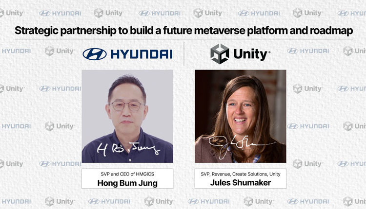 Hyundai Motor and Unity Partner to Build Meta-Factory Accelerating Intelligent Manufacturing Innovation