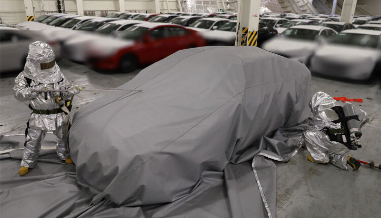 Hyundai Glovis Builds Fire Response System for Electric Vehicles (EV)