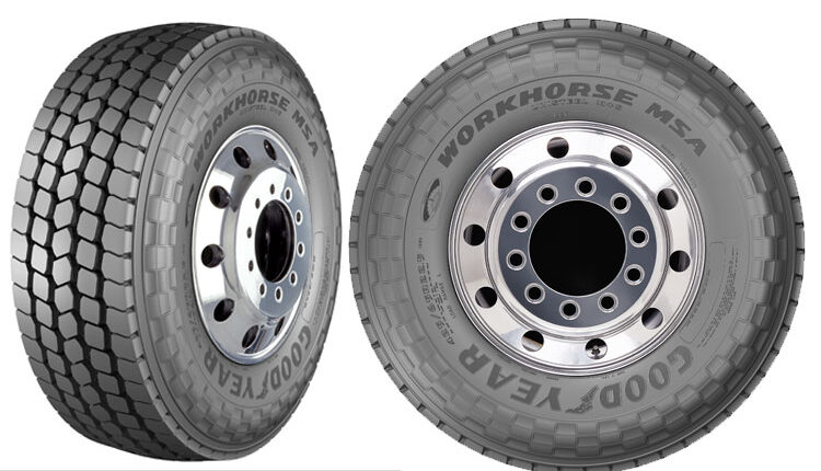 Two New GOODYEAR Workhorse Msa Sizes Deliver Rugged Durability For Mixed Service Fleets