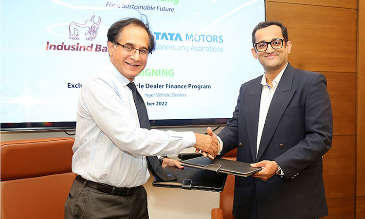 Tata Motors partners with IndusInd Bank