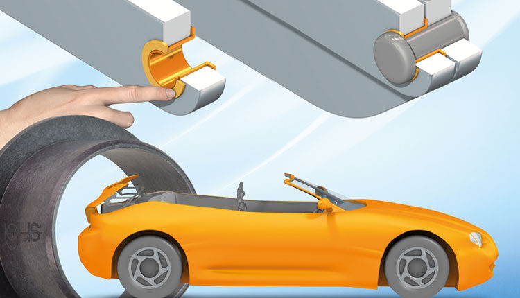 Igus iglidur plain bearings for automotive applications