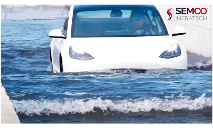 What to do if the electric car is flooded?