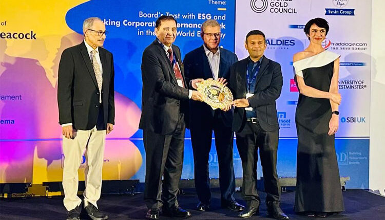 Amara Raja Energy & Mobility wins the Golden Peacock Award