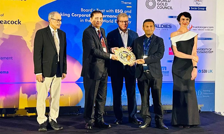 Amara Raja Energy & Mobility wins the Golden Peacock Award