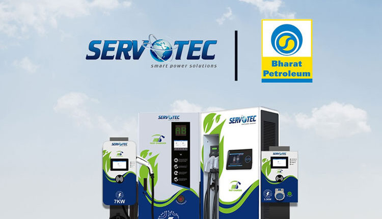 Servotech Bags 120 Cr Order of 1800 DC Fast EV Chargers from BPCL