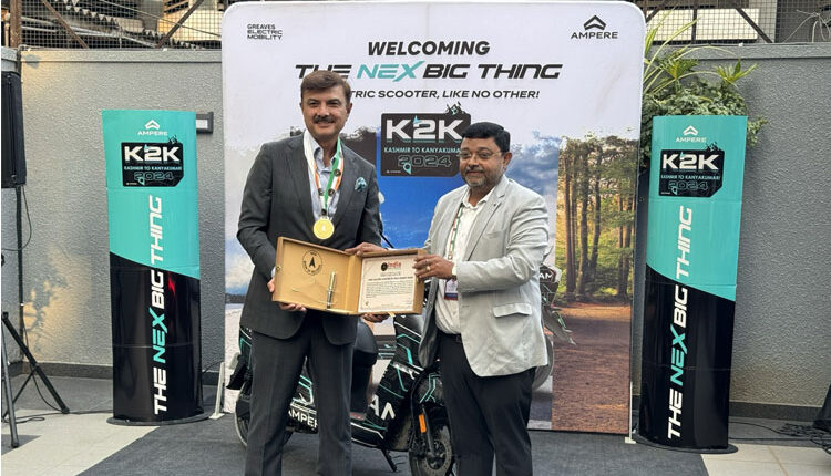 From Kashmir to Kanyakumari: Ampere's #TheNexBigThing Breaks India Book of Record on this Epic Journey