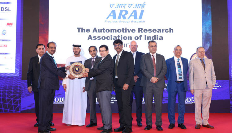 ARAI bags the prestigious Golden Peacock Innovative Product / Service Award, 2025!