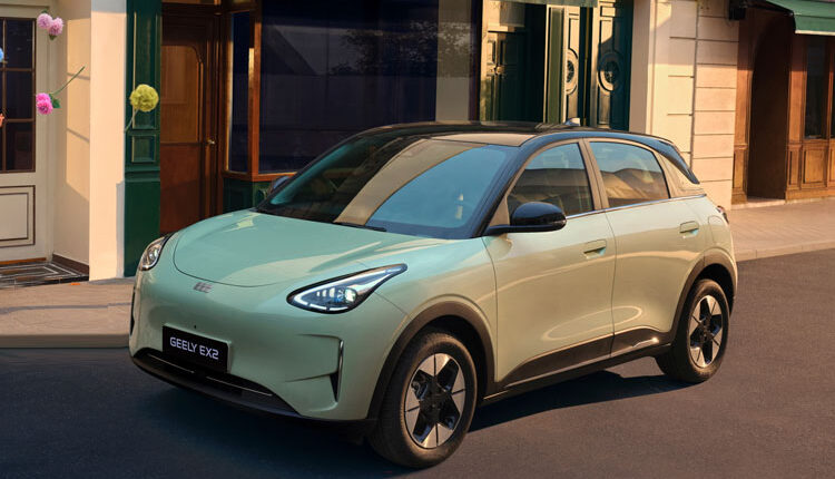 Geely EX2 Named 2025 World No.1 Selling Car in Its Segment